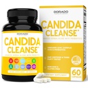 Candida Cleanse Detox (60 Kont) İleri 11-in-1 Formula for Overgrowth Treatment with Candida Killer Complex for Men and Women - Third Party Tested - Made in USA