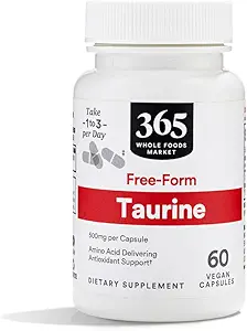 365 από το Whole Foods Market, Taurine 500mg, 60 Count
