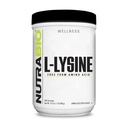 NutraBio L-Lysine Toz 500g - Protein Metabolism, Collagen Support, & Immune Health - Pure, Unflavored, Non-GMO, Vegan- 500 Hizmetler