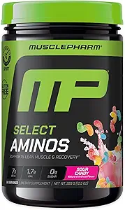 KasPharm EAA Recovery + BCAAs, Post Workout Essential Amino Asits Toz, Pre Workout Energy Supplement for Men & Women with Branched Chain replica Acids, 30 Hizmet (Sour Candy)