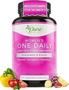 Pure By Nature One-Daily Multivitamin for Women, Immune Support Supplement with Non-GMO Ingredient, Vitamin & Minerals for Energy, 60 Veggie Capsules