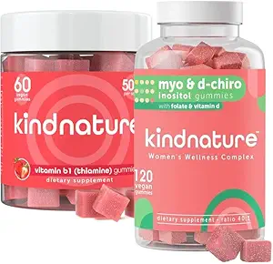 Sonature Myo-Inositol & Vitamin B1 Wellness Sche - Hormonal Denge & Nervous System Support Gummies