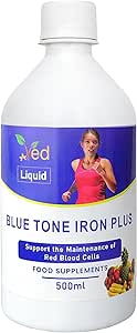 Ved Natural Liquid Iron Supplement, Meyve Clavour'u Vitamin C, High Abors, Geliştirilmiş Enerji ve Boost Immunity, Men Women, Gentle On The Stomach, 25 Day Supply.