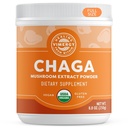 Vimergy USDA Organik Vahşi Chaga Mushroom Ekstra Toz, 166 Hizmet - Chaga Çay, Kahve, Smoothies - Cardiovascular Destek - Kosher, Vegan, No Gluten, Paleo - Pure Chaga, No Fillers (250g)