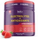 Keto Vitals Antioxy Electrolytes Toz - Pids ile Elytes, Magnezyum, Lipodi | Keto Electrolytes Supplement Energy Drink Mix | Sugar-Free, Zero Calories, Zero Carbs, Zero Calories, Zero Carbs