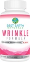 Best Earth Naturals Wrinkle Formula with Hyaluronic Acid, Niacinamide, Multi Vitamin, Collagen for Women or Men - Skin Vitamins Supplement -30 Day Supply (30 Κάψουλες)