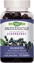 Nature's Way Sambucus Elderberry with Vitamin C and çinko, 120 Gummies