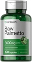 Horbäach Saw Palmetto Extract | 120 Capsules | Non-GMO ve Gluten Free Formula | From Saw Palmetto