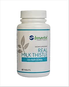 Real Milk Thittle, Detox & Liver Health, 60 δισκία