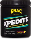 SNAC XPEDITE - Preworkout Performance Drink Supplement, προάγει την ενέργεια και την εστίαση, Nitric Oxide Booster & Θερμογόνο, L-Καρνιτίνη, Beta Alanine, Raspberry Lemonade Powder, (24 σερβιρίσματος)