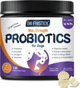 Köpekler, Freeze-Dried Dog Probiyotiks ve Digestive Enzymes, Plus Omega-3 for Itchy Skin, 3-in-1 Prebiyotiks for Digestive Health, Dog Vitamins and Supplements for Immune Health, 120 Bites