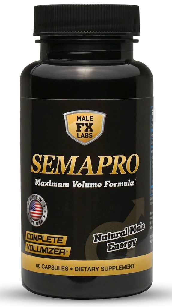 Extreme Semen Volumizer και Male Energy Formula - All Natural Endurance, Stamina & Semen Health - 60 caps (1 Μήνας Προσφορά)