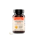 NatureWise Vitamin E 400 IU Softgels (180 mg DL-Alpha) - Süt, Gluten ve Soy Free, Non-GMO Antioksiary Supplement for Skin, Heart, Eye, and Immune Count - 2Month Supply, 60