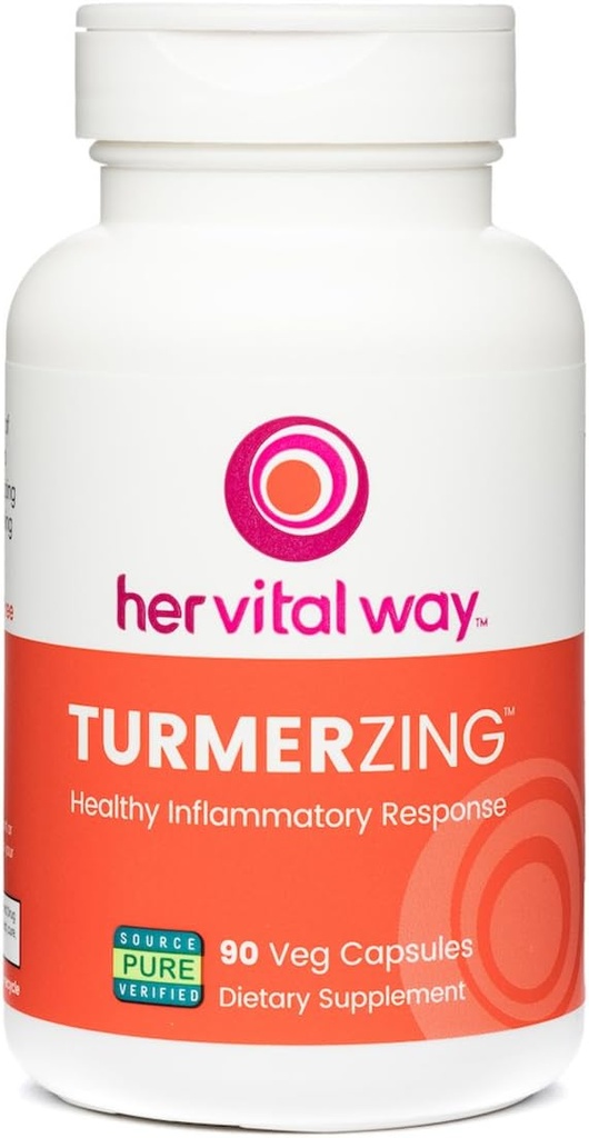 TurmerZing C-14 Tested Turmeric and Ginger for Healthy Φλεγμονώδης Ανταπόκριση, 95% Κουρκουμίνες 5% Gingerols