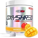 EHP Laboratuvarları OxyShred Pre Workout Toz - L Glutamine & Acetyl L Carnitine, Energy Boost Drink - Mango, 60 Hizmetler