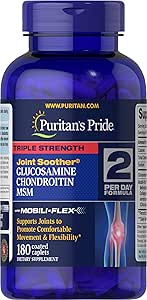 Puritan's Pride Glucosamine Chondroitin MSM Tabletleri, 2 Gün Formula