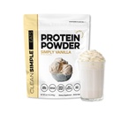 Temiz Basit Yemekler Whey Protein Tozu, Sadece Vanilla Flavor Doğal olarak Tatlılandı, 100% Grass Fed Protein Tozu Digestive Enzymes & No Yapay Malzemeler, Gluten Ücretsiz, 30 Hizmet