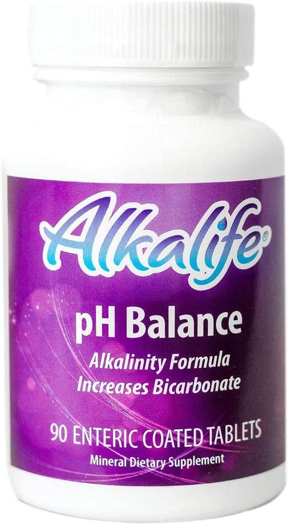 alkali pH Denge Tabletleri | İlk Patentli Tabletler Immune Support, Peak Performance, Detox, Genel Wellness - 90 Adet