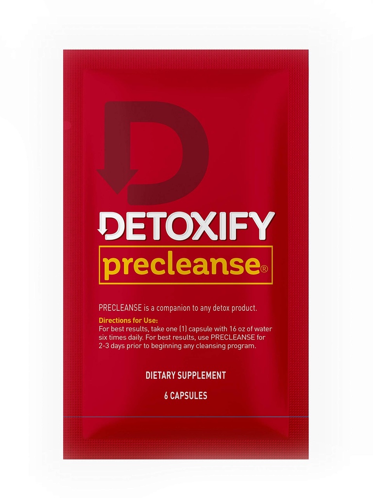 Süt Butle ve Dandelion ile Bir Gün Detox Capsules Pre Cleanse One Day Detox Capsules – Total Body Cleanse for Women and Men