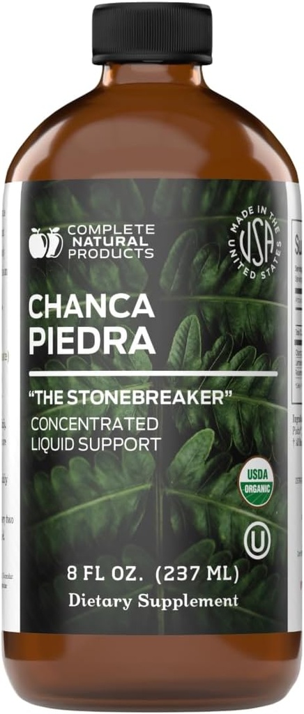 Organik Chanca Piedra Yoğun ve 8oz - Phyllanthus Niruri - Doğal Sıvı Stone Breaker & Crusher Tincture