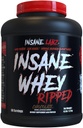 Insane Whey Ripped, Lean Muscle Building proteini L-Carnitine ve CLA Oil Toz, 5lbs 60 Servisler Çikolata, Çikolata, Çikolata, Çikolata, Çikolata, 5
