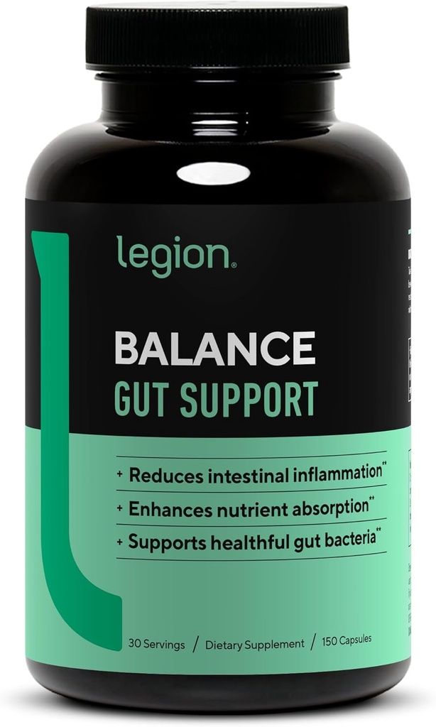 LEGION Balance Gut Support Supplements 30 Services