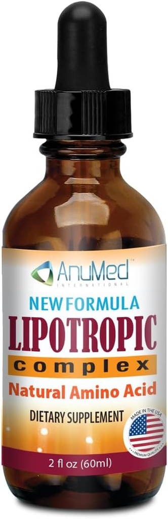 ANUMED - Lipotropic Kompleksi B12, B6, Folic Acid, Choline, Inositol for Liver Health, Natural Cleanser, Detox + Boosts Natural Energy Levels Vegan, Non-GMO, Gluten-Freeoz (2)