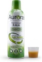 Aurora Nutrascience Mega-Liposomal R-ALA Hücre Destek Kompleksi, 200 mg R-Alpha Lipoic Acid, Gluten Free, Non-GMO, Sugar Free, Organic, Fruit Flavor, 32 Hizmet, 16 fl ozzz