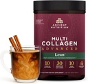 Ancient Nutrition Advanced Hydrolyzed Collagen Peptides Powder Protein Lean with Probiotics and Vitamin C, Cinnamon, for Women & Men, Supports Healthy Weight Management & Muscle Building, 25 Servings