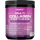 ZEBORA Multi Collagen, Toz for Women – Hydrolyzed Collagen, with D-Mannose & Women's Probiyotiks - Supports Skin, Hair, Nails, and Urinary Tract Health, Unflavored, 35 Hizmet