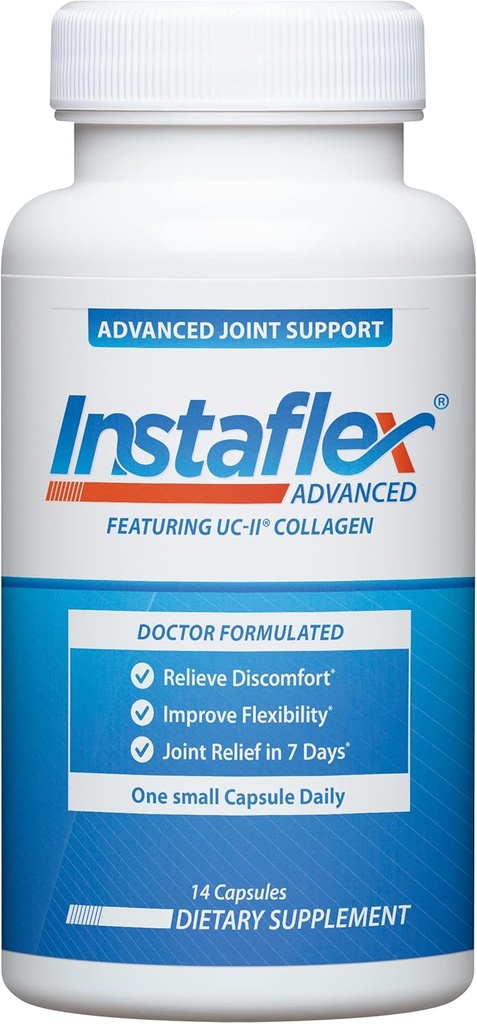 Instaflex Advanced Joint Support - Doktor Formulaed Joint Relief Supplement, Collagen & 5 Diğer Ortak Mücadele Malzemeler Malzemeler - 14