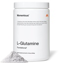 Momentous L-Glutamine Powder - Gut Health & Muscle Recovery Supplement - Boosts Exercise Performance & Immune Function - NSF Certified for Sport - 5 g - 60 Servings