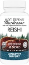 Host Defense Reishi Capsules - Heart & Immune Health Support Supplement - Mushroom Supplement to Support Energy & Vitality - Reishi Supplement to Aid General Well-Being - 60 Capsules (30 Hizmetler)*