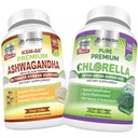 FRESH SACARE Ashwagandha KSM 66 ve Chlorella Detox Superfood -