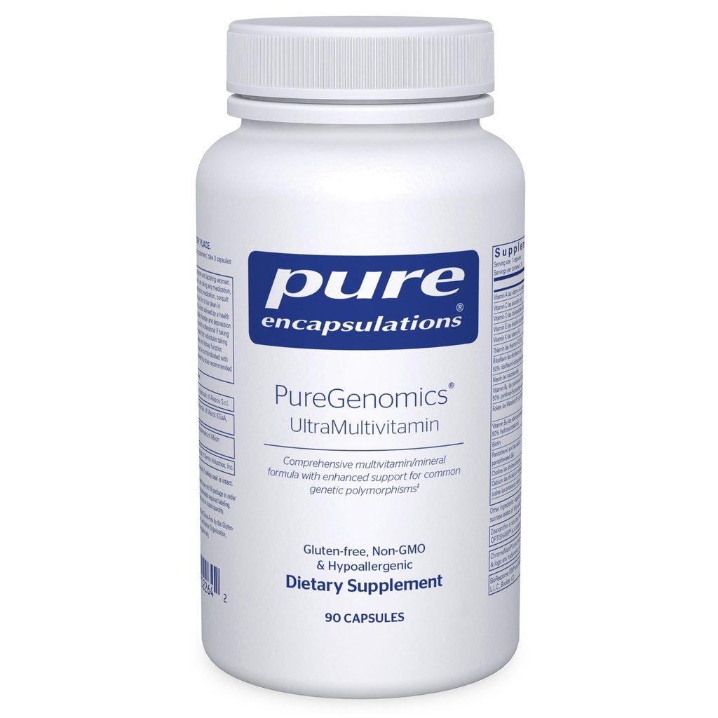Καθαρές εγκοπές PureGenomics UltraMultivitamin 