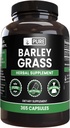 Pure Original Materialss Barley Grass (365 Capsules) Magnezyum Or Rice Fillers, Always Pure, Lab TY
