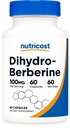 Nutricost Dihidrberine Capsules (100 mg, 60 Capsules) - Daha Fazla Biyo kullanılabilir Berberin Metabolite