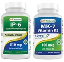 En İyi Doğallar IP-6 510 mg & Vitamin K2 (MK7) D3