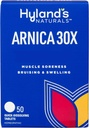 Hyland'ın Arnica Montana 30x Tabletleri, Bruises Doğal Yardımı, Swelling ve Kas Soreness, Quick Discrypt Tabletleri ( 1, 50 Total Count)