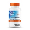 Doktorlar Best Multi-Vitamin Mineral Kompleksi, Kapsamlı Sağlık Desteği, Non-GMO, Gluten Free, Vegan 90 Veggie Capsules