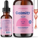 JoySpring Calmify için Citrate Liquid for Kids - Sugar-Free, Gluten-Free Calming Supplement with Chamomile - Natural Support for Kids & Young (1 fl oz) 30 Hizmet