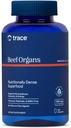 Trace Minerals Beef Organları - Günlük Sağlık için Beef Organı - Immune System, Heart, Energy, Hair, Skin & Bone Health - Natural Superfood - DW & Paleo-Friendly - 180 Count (30 Hizmet)