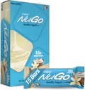 NuGo protein Bar, Vanilla Yogurt, 11g protein, 170 Calories, Gluten Free, 1.76 Ounce each, 15 Count (Pack of 1)