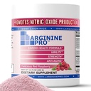 L-ARGININE PRO | 5,500 mg L-Arginine Plus L-Citrulline 1,100 mg Raspberry Toz İçecek Mix Supplement for improve Nitrik Kalınlık Prodüksiyon için Tamamlandı