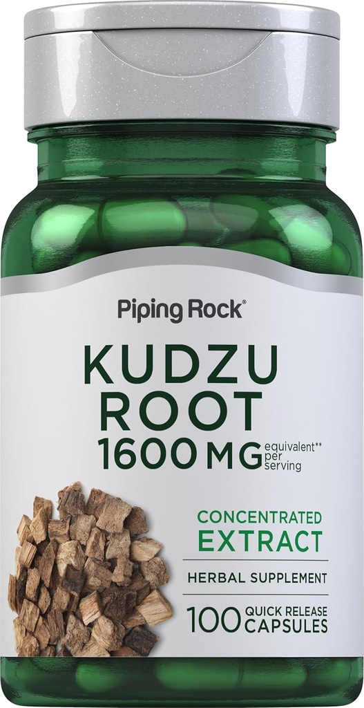 Κάψουλες ρίζας Piping Rock Kudzu 1600 mg 