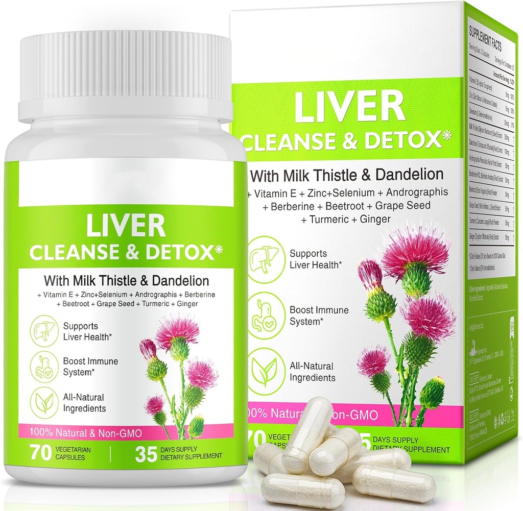 Renew Cleanse Detox, Liver Cleanse Detox & Repair & Support 