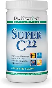 Dr. Newton'un Doğalları Super C22 Effervescent Vitamin C Fizzy Tozlu İçecekler C vitamininin 22 Doğal Kaynakları ile Mix - 1500 mg -8.9 Ounce Can