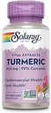 Solaray Garantili Potency Turmeric Root Extract 300 mg VCapsules, 120 Count