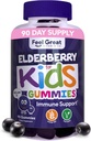 Çocuklar için Büyük Vitamin Co. Elder Gummies Hissediyor | Immune Support | Doğal Antioksi Immune ATM | C ve çinko ile | Gluten Free & Vegetarian | 90 Gummies