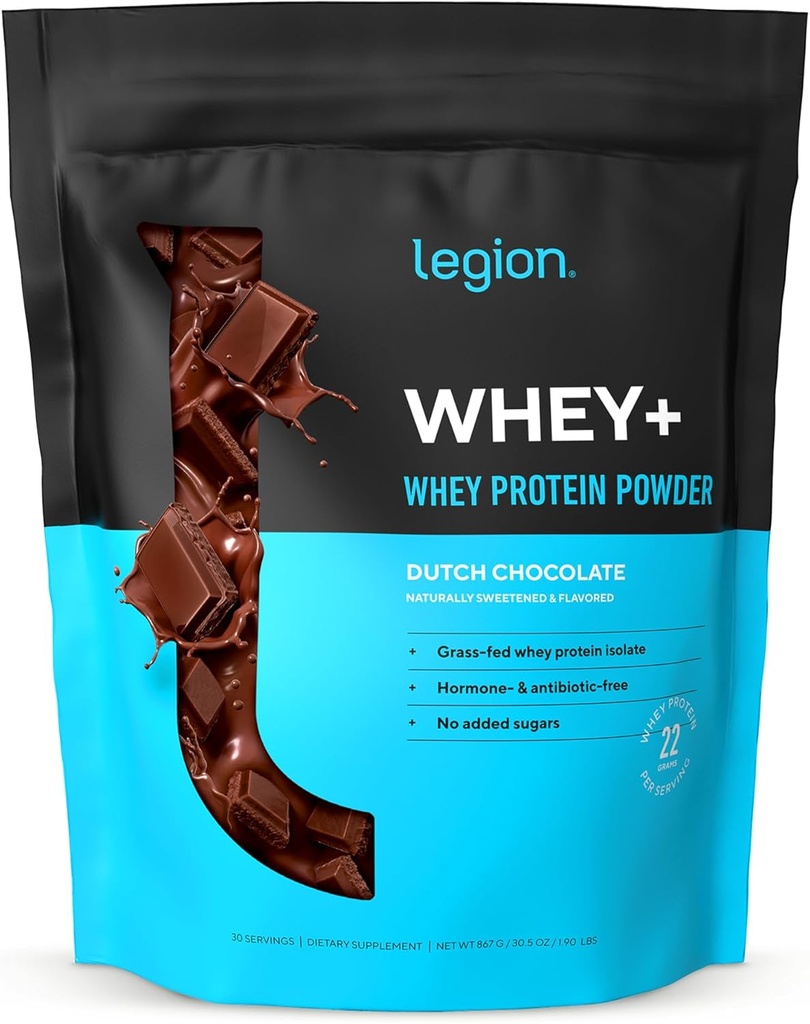 ΝΟΜΟΛΟΓΙΑ Whey+ Πρωτεϊνη Whey Isolate from Grass Fed Αγελάδες - Whey Protein Isolate Σκόνη χαμηλής θερμίδων, μη-GMO, Χωρίς ζάχαρη, Λακτόζη και Χωρίς γλουτένη, Όλα τα φυσικά σκόνη πρωτεΐνης για άνδρες & γυναίκες 30 Σερβιέτες